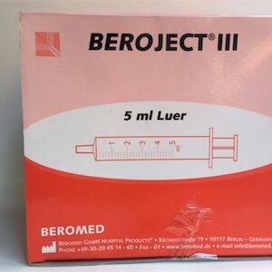 Siringhe Monouso Sterili 5 ML BEROJECT